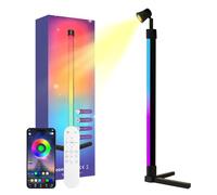 RGB Lightbar 50cm Retroilluminazione TV Lampada ambientale 6W Smart Sync con Controllo Musica e APP, Faretto Ruotabile a 360°, Lampada Angolare a 270° per Decorazione TV PC Gaming