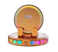 RGB Magnetic Car Phone Holder with 15W Wireless Fast Charging 360° Rotating