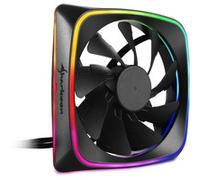 Sharkoon RGB SHARK Lights Case per computer Ventilatore 12 cm Nero