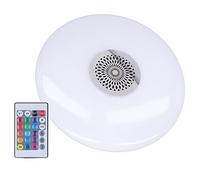 RGB Smart Music Plafoniera Altoparlante Risparmio Energetico E27 Rilassamento Intrattenimento 24W LED Multicolore Lampadina da Soffitto Intelligente Camera dei Bambini Camera da