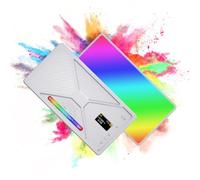 RGB Video Light Ultrabright True Color 2500K 9900K Dimmeble 24 Effetti della scena LED Photography Light con batteria incorporata per la videocamera DSLR Video Conference live