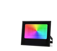 RGBCW LED Luce Di Inondazione Intelligente TUYA APP Controllo Vocale IP66 Esterna Paesaggio Cortile Edificio Parete Corridoio, cortile sul retro(100W-Bluetooth)