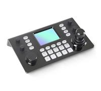 RGBlink Controller PTZ multiprotocollo con LCD da 3,49", PoE, joystick NDI 5.5 e sensore Hall-Sensor, supporto telecamera 255, VISCA/PELCO-D/P, RS485/422/232, ideale per culto, webinar e live