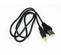 RGBS Adattatore cavo di ricarica da USB a DC Barrel Jack 5 V 1 A (DC 2.0 x 06mm, DC2.5 x 0,7mm, DC3,5 x 1,35 mm, DC4,0 x 1,7 mm, DC5.5 x 2,1 mm Scegli (DC4.0 x 1,7 mm 75-80 cm)