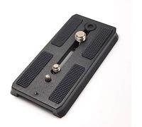 RGBS Piastra a sgancio rapido perfetta per testa treppiede Kingjoy VT-2500 VT-2510, compatibile con piastra a sgancio rapido Manfrotto 501PL per testa treppiede Manfrotto 500ah 502 701 577 Benro S4 S6