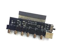 Rgbs Scheda Video Booster Rgbs Output Uscita Audio per PC Del Motore