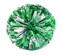 RGbussitw Pompon da Cheerleader in PE | Pompon multicolori da cheerleader for danza manuale donna bambini 2pz