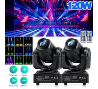 RGBW 120W 8 Gobo Spot Beam Moving Head LED luce di scena DMX effetto luce faro [EEK: E]
