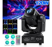 RGBW 120W 8 Gobo Spot Beam Moving Head LED luce di scena DMX effetto luce faro [EEK: E]