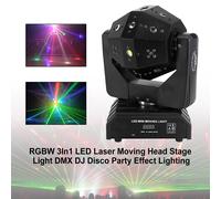 RGBW 3In1 LED Laser Illuminazione Dell'Effetto Partito Discoteca DMX DJ Luce