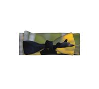 rge and small black bears - Fascia per capelli con fiocco per bambini, morbida ed elastica, accessorio per capelli per bambini da 0 a 6 mesi, morbido elastico delicato sulla pelle