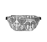 rge and Small Black Bears - Marsupio alla moda, ideale per viaggi, corsa, escursionismo, ciclismo e altro ancora, Tenda Teepee con fascia per la testa della piuma, One Size