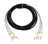 RGFDLJN Cavo Jumper in Fibra Ottica for Esterni da 50 m, monomodale, 2, 4 Core FTTH FTTA SM OM3 OM4 OM2 LC SC FC ST E2000, 2 Core, 50 m, 2C, 4C(4 cores OM4 LC-LC)