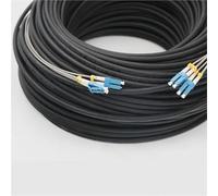 RGFDLJN Cavo Patch in Fibra Ottica monomodale 10MTR, LC SC, FC, ST, 4 Core, Cavo Patch multimodale SM, FTTH, FTTA, 4 Fibre(LC-LC SM)