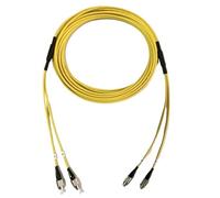 RGFDLJN Ponticello in Fibra Ottica corazzato 1-50m for Interni 10m LC SC FC for Macchina a Getto d'inchiostro for Stampante UV Giallo Grassetto 20m 30m 5m patchcord(8m 5pcs,LC-FC)