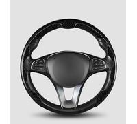 RGHDEHD Coprivolante Auto per Toyota C-HR I 2016-2020, Copri Volante Antiscivolo Traspirante Durevole.,Black