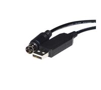 RGKYFUKL Adattatore Industriale FT232RL USB a Mini DIN 4 Pin MD4, Cavo di Comunicazione seriale RS232 for Collegamento Takahashi al PC(1m,USB-Mini DIN)
