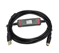 RGKYFUKL Cavo Chip USB-SC09-FX Compatibile con la Serie FX1N 2N 1S 3U for Il Download dei Dati di Programmazione(FTDI Type)