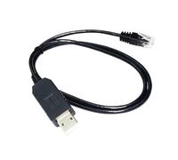 RGKYFUKL Cavo Console di Comunicazione for PC BMS con Batteria in Ferro, Chip FT232RL, Cavo seriale da USB a RJ11 RJ12 6P4C RS232(3.6M)