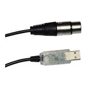 RGKYFUKL Cavo convertitore FT232RL USB a RS485 3 Pin 3 Pin DMX512 DMX 512 XLR Femmina for Controller da palco Freestyler(5 Metre,Color G)