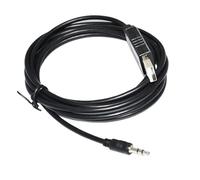 RGKYFUKL Cavo CONVERTITORE USB RS232 A Mini Jack Audio da 2,5 MM AJ con Chip FT232RL for MISURATORE di GLICEMIA ON Call for PC(3.6m)
