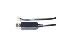 RGKYFUKL Cavo di Comunicazione SERIALE CONVERTITORE USB A RJ12 6P6C RJ45 8P8C RS485 Chip FT232RL for ABL EMH1 WALLBOX for PC(5 Metre,USB TO RJ12 6P6C)