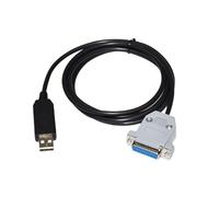 RGKYFUKL Cavo di Comunicazione SERIALE RS232 da USB A D-Sub 15 Pin DB15 Femmina con Chip FT232RL for Pompa A RULLI E PC(1.8M,Prolific PL2303 Chip)