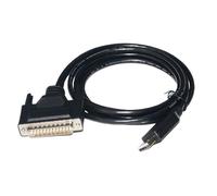 RGKYFUKL Cavo di Comunicazione seriale RS232 Maschio USB a D-Sub DB25 con Chip FT232RL for Amplificatore di Recupero del Segnale EG&G for Cavo PC(1.8m)