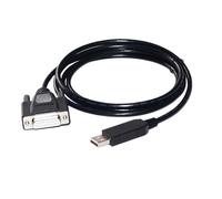 RGKYFUKL Cavo di Comunicazione seriale RS232 USB a D-Sub 9 Pin DB9 Femmina con Chip FT232RL for TDCONTROLLER ALIMENTATI da NXAMP, DSP, PC(1.8M,FTDI FT232RL Chip)