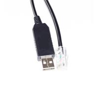 RGKYFUKL Cavo di Controllo SERIALE da USB A RJ12 RS232 Chip FT232RL for Controller OPTEC FOCUSLYNX Dual-Focus A PC I/O #17695 Cavo(5 Metre,RJ12 TO USB)