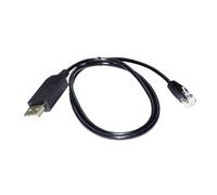 RGKYFUKL Cavo di DEBUG for Comunicazione SERIALE RS232 6P4C USB A RJ12 RJ11 FT232RL Chip for Controller Digitale Serie DPG su PC(3.6M,USB-RJ11(FTDI Chip))
