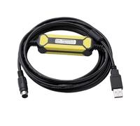 RGKYFUKL Cavo di Programmazione con Isolamento ISO USB-SC09-FX Adatto for Tutte Le Serie FX FX2n FX3U FX1N Adattatore Isolato(Upgrade Version)