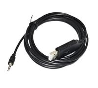 RGKYFUKL Cavo di Programmazione USB A UART Ttl 3,3 V 5 V TRS 2,5 MM Jack Audio Stereo AJ Chip FT232RL Cavo TTL-232R-3V3-AJ(3.6m,TTL5V T-RXD R-TXD)