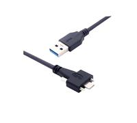 RGKYFUKL Cavo for Telecamera Industriale ad Alta velocità di Tipo C con Cavo Dati for Visione Artificiale USB 3.1 a 3.0 a Doppia Vite TCU3-L000(5m)