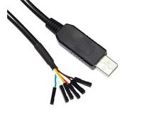 RGKYFUKL Cavo Industriale FT232RL USB UART Ttl 5V 3V3 A 6PIN Passo 0,1" Compatibile TTL-232R-5V TTL-232R-3V3(1.8m,Ttl 5V 1X1 6P)