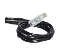 RGKYFUKL Cavo USB RS485 A Presa Femmina XLR 3P DMX512 for APPARECCHIO QLC Q Light Controller + Cavo for Controller da PALCO Freestyler(8M,Color B)