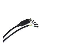 RGKYFUKL CONVERTITORE da USB A RS232 con Chip FT232RL 6 Pin 6 Vie Passo 0,1" Singolo in Linea SIL Jumper Cavo di AGGIORNAMENTO DEBUG(5 Metre,FT232RL 1X1 6P)