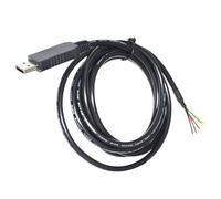 RGKYFUKL CONVERTITORE da USB A RS232 con Chip FT232RL 6PIN 6P We Cavo SERIALE con estremità Aperta Compatibile con USB-RS232-WE-1800-BT(3.6m)
