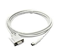 RGKYFUKL DVPCAB215 Adatto for Il Cavo di Programmazione PC-DVP Scarica la Linea di interfaccia seriale RS232(DVPCAB215(White),5m)