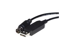 RGKYFUKL FT232RL USB A 4 CANALI Mini DIN 4 Pin MD4 Adattatore Cavo di Comunicazione SERIALE RS232 for Si TITROLINE Easy(5 Metre,USB-Mini DIN)