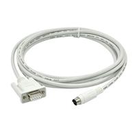 RGKYFUKL OP320-FX for MD204L OP320 OP320-A TG TH Touch Panel HMI Connect Cavo di Programmazione Serie FX MD204-FX(White Colour,3M)