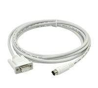 RGKYFUKL OP320-FX for MD204L OP320 OP320-A TG TH Touch Panel HMI Connect Cavo di Programmazione Serie FX MD204-FX(White Colour,3M)