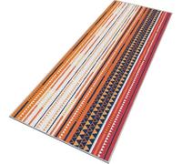 Rglxing Tappeto Universale 40X150CM Anti-Macchia & Antiscivolo -Adatto a Tutti Gli Ambienti Arancione Blu