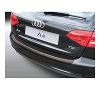 RGM Protezione paraurti Posteriore ABS Compatibile con Audi A4 Avant 2012-2015 (escl. S4) Nero