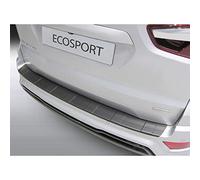 Protezione paraurti Posteriore ABS Compatibile con Ford Ecosport Facelift 2018- Nero 'Ribbed'