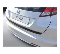RGM Protezione paraurti Posteriore ABS Compatibile con Honda Civic HB 5 Porte 2012-2015 Nero