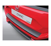 RGM Protezione paraurti Posteriore ABS Compatibile con Honda Civic HB 5 Porte 2017- Nero