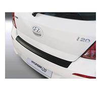 RGM Protezione paraurti Posteriore ABS Compatibile con Hyundai i20 3/5 Porte 2012-2014 Nero