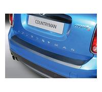 RGM Protezione paraurti Posteriore ABS Compatibile con Mini Countryman F60 2/2017-8/2020 Nero