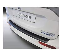 RGM Protezione paraurti Posteriore ABS Compatibile con Mitsubishi Outlander 9/2012-9/2015 Nero